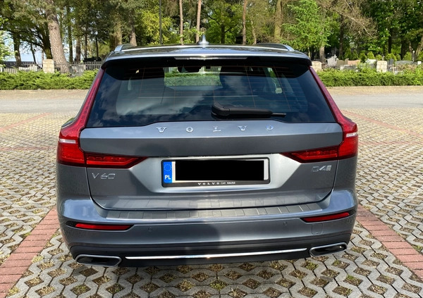 Volvo V60 cena 123000 przebieg: 80700, rok produkcji 2019 z Mikstat małe 46